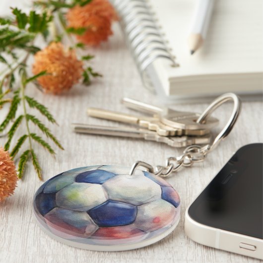 Fußball Schlüsselanhänger (Vorderseite rechts)
