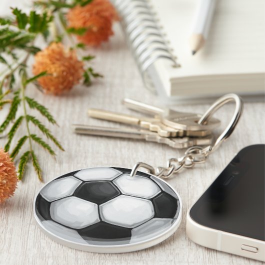 Fußball Schlüsselanhänger (Vorderseite rechts)