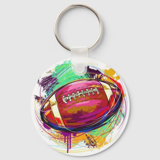 Fußball-Schlüsselanhänger Schlüsselanhänger (Vorderseite)