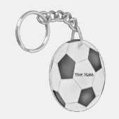 Fußball-Schlüsselkette Schlüsselanhänger (Vorderseite links)