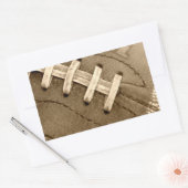 Fußball-Schnürsenkel-Aufkleber Rechteckiger Aufkleber (Umschlag)