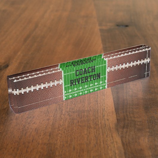 Fußball Schnürsenkel Textur Hintergrund 3 Namensplakette (Seite)