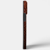 Fußball Schnürsenkel Textur Hintergrund Case-Mate iPhone Hülle (Rückseite / Rechts)