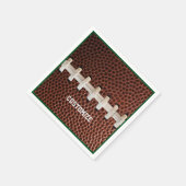 Fußball Schnürsenkel Textur Hintergrund Serviette (Ecke)