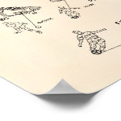 Fußball-Schuhe 1993 Patentart - Alter Peper Poster (Ecke)