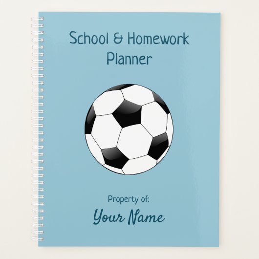 Fußball - Schulplaner - HAMbyWG Planer (Vorderseite)