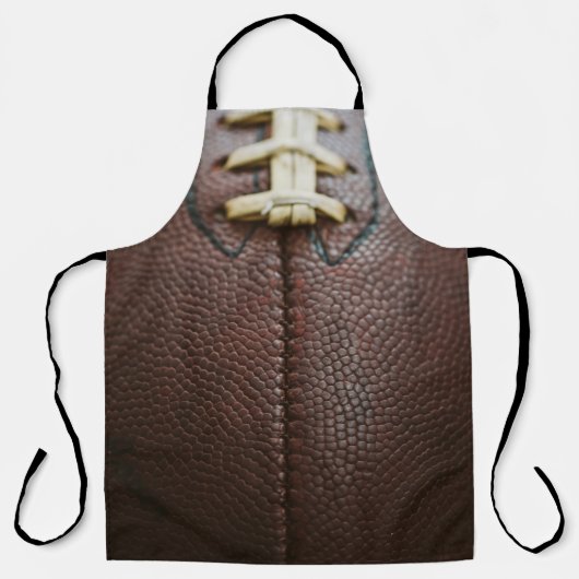 Fußball-Schürze mit benutzerdefiniertem Text Schürze (Vorderseite)