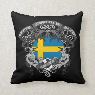 Fußball Schweden Kissen