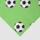 Fußball Seidenpapier (Detail)