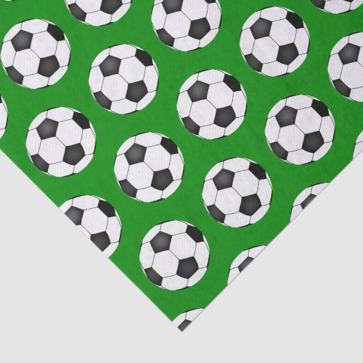 Fußball Seidenpapier (Ausschnitt)