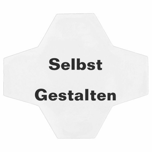 Fußball Selbst Online Gestalten - Vorlage (Flach)