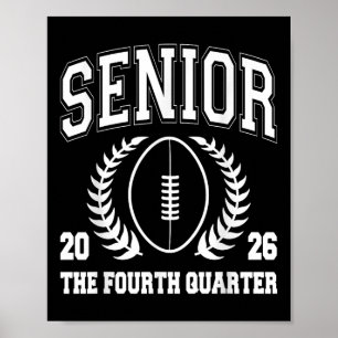 Fußball Senior Cl von 2026 High School Senior 4.  Poster