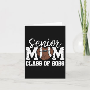 Fußball Senior Mama Cl of 2026 Graduate Senior Mam Karte