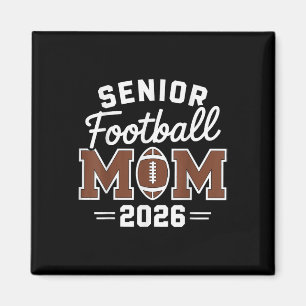 Fußball Senior Mom Stolz Senior Jahr Mama Cl von 2 Magnet