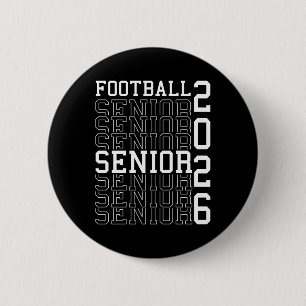 Fußball Senior Night Football Senior 2026 Graduat Button