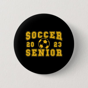 Fußball Senior Night Soccer Senior 2023 Abschluss Button