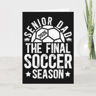 Fußball Senior Papa 2026 Die letzte Fußball-Saison Karte
