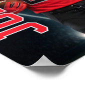 Fußball Senioren Foto Licht Hintergrund Sport Poster (Ecke)