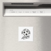 Fußball Seniorenmutter 2026 abgenutzt Magnet (In Situ (Geschirrspüler))