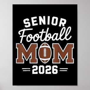 Fußball Seniorin Mama Stolz Abschlussjahr Mama Cl Poster