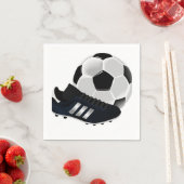 Fußball Serviette (Beispiel)