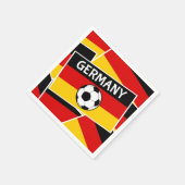 Fußball Serviette (Ecke)