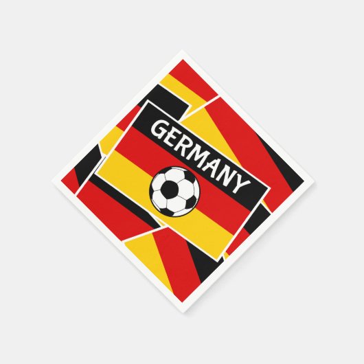 Fußball Serviette (Ecke)