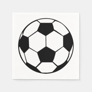 Fußball Serviette
