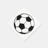 Fußball Serviette (Ecke)