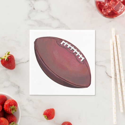 Fußball Serviette (Beispiel)