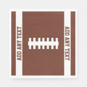 Fußball Serviette (Vorderseite)