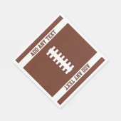 Fußball Serviette (Ecke)