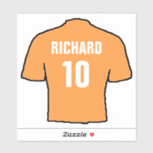 Fußball Shirt Design in Gold.