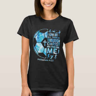 Fußball-Shirt für Jungen Christliches T-Shirt Ich