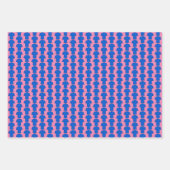 Fußball-Shirt in Blue Wrapping Paper Sheets Geschenkpapier Set (Vorderseite 2)