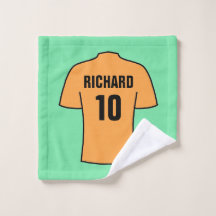 Fußball-Shirt in Old Gold Wash Tuch