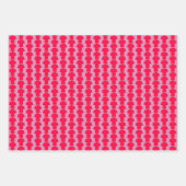 Fußball-Shirt in roten Umschlagpapier-Blättern Geschenkpapier Set (Vorderseite)