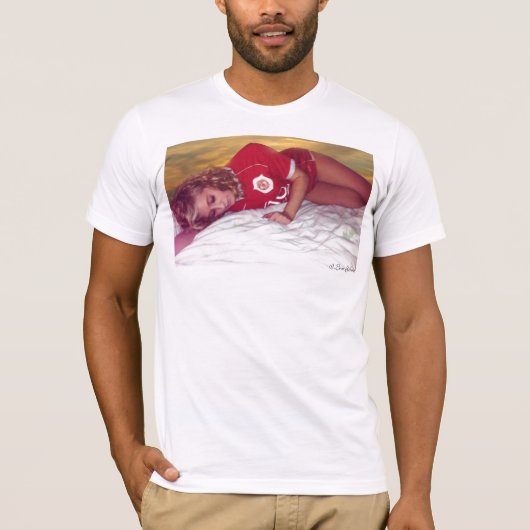 Fußball-Shirt Mädchen T-Shirt (Vorderseite)