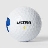 Fußball-Shirt mit Name und Nummer Golfball (Logo)