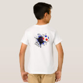 Fußball-Shirt T-Shirt (Schwarz voll)