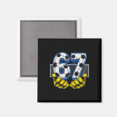 Fußball Six Seven 67 Lustiges Gen-Alpha-Meme Magnet (Vorderseite/Rückseite)