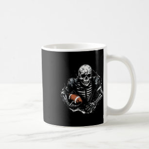 Fußball Skeleton Football Spieler Halloween Spooky Kaffeetasse
