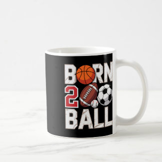 Fußball Sketll 2. Geburtstag Junge Geboren Zwei Ll Kaffeetasse