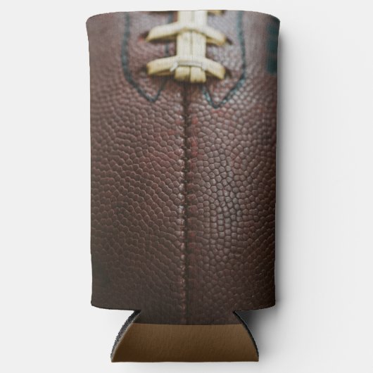 Fußball-Slim kann mit anpassbarem Text kühler werd Selters Dosenkühler (Vorderseite)