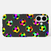Fußball - Soccer Pattern Case-Mate iPhone Hülle (Rückseite (Horizontal))