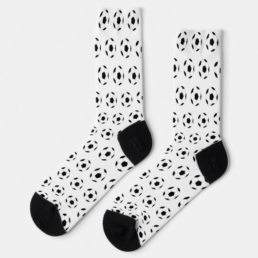 Fußball Socken (Linkes Detail)