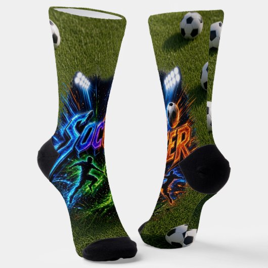 Fußball Socken (Gewinkelt)