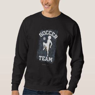 Fußball Somalia Flag Football Frauenfußball Mädche Sweatshirt