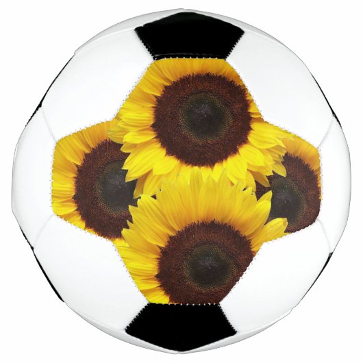Fußball-Sonnenblume Fußball (Vorderseite)