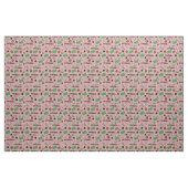 Fußball Spaß auf dunklem Tee Rose Rosa Stoff (Yard (91,4 cm))